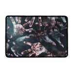 Scary Zombie Hands Print Kitchen Mat