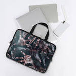Scary Zombie Hands Print Laptop Sleeve With Handle
