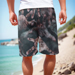 Scary Zombie Hands Print Men's Cargo Shorts