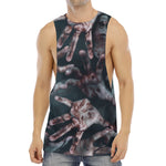 Scary Zombie Hands Print Men's Muscle Tank Top