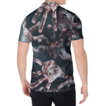 Scary Zombie Hands Print Men's Shirt