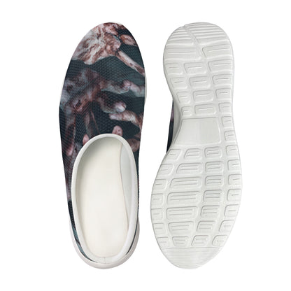 Scary Zombie Hands Print Mesh Casual Shoes