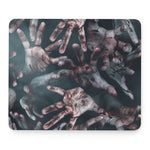 Scary Zombie Hands Print Mouse Pad