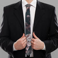 Scary Zombie Hands Print Necktie