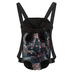 Scary Zombie Hands Print Pet Carrier Backpack