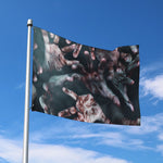 Scary Zombie Hands Print Polyester Flag
