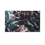 Scary Zombie Hands Print Polyester Flag
