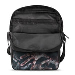 Scary Zombie Hands Print Rectangular Crossbody Bag