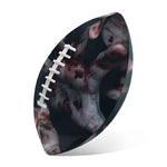 Scary Zombie Hands Print Rugby Ball