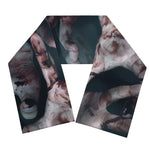 Scary Zombie Hands Print Scarf