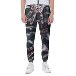 Scary Zombie Hands Print Scuba Joggers