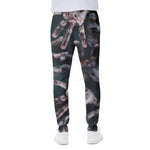 Scary Zombie Hands Print Scuba Joggers