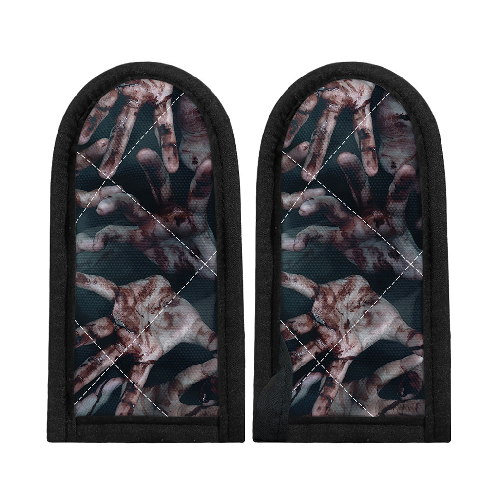 Scary Zombie Hands Print Skillet Handle Cover