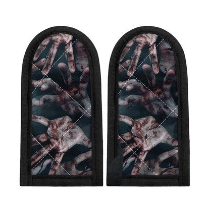 Scary Zombie Hands Print Skillet Handle Cover