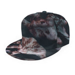 Scary Zombie Hands Print Snapback Cap