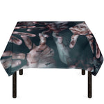 Scary Zombie Hands Print Tablecloth