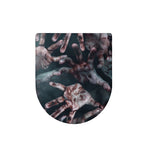 Scary Zombie Hands Print Toilet Lid Cover