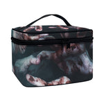 Scary Zombie Hands Print Travel Makeup Bag
