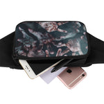 Scary Zombie Hands Print Waist Bag
