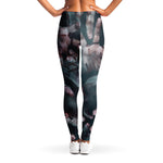 Scary Zombie Hands Print Women's Leggings