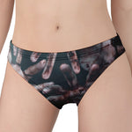 Scary Zombie Hands Print Women's Panties