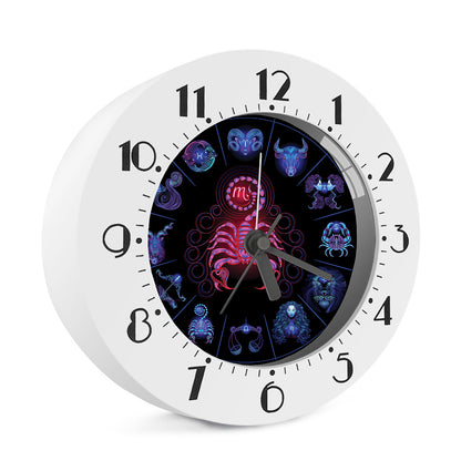 Scorpio And Astrological Signs Print Alarm Clock