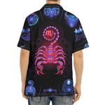 Scorpio And Astrological Signs Print Aloha Shirt