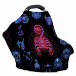 Scorpio And Astrological Signs Print Baby Seat Cover