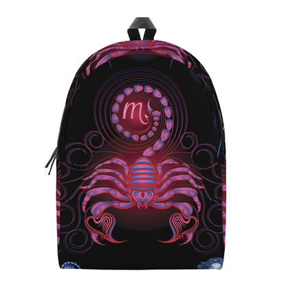 Scorpio And Astrological Signs Print Backpack