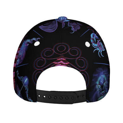 Scorpio And Astrological Signs Print Baseball Cap