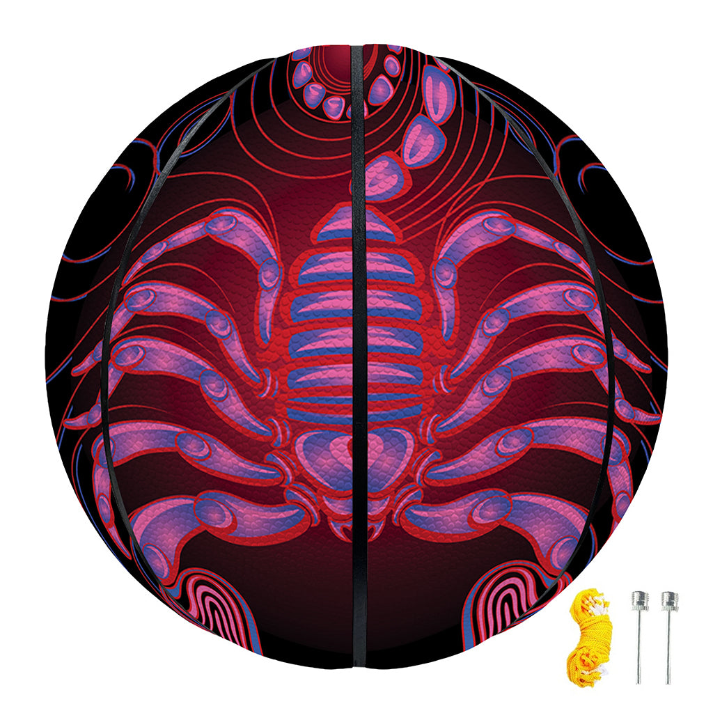 Scorpio And Astrological Signs Print Basketball