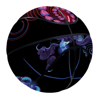 Scorpio And Astrological Signs Print Basketball
