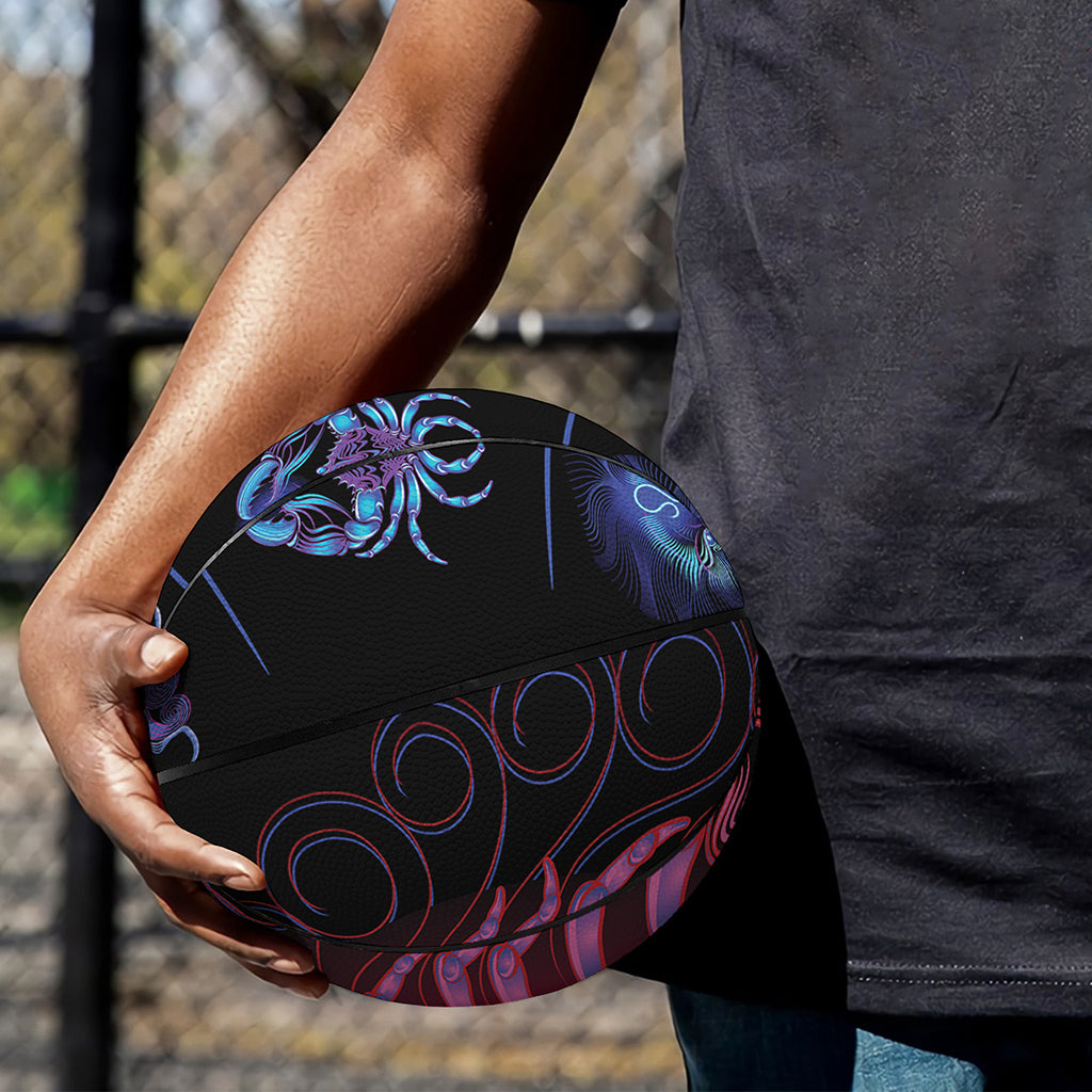 Scorpio And Astrological Signs Print Basketball