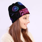Scorpio And Astrological Signs Print Beanie
