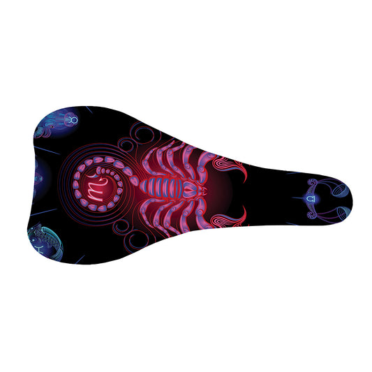 Scorpio And Astrological Signs Print Bicycle Seat Cover