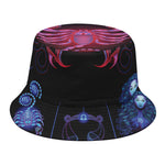 Scorpio And Astrological Signs Print Bucket Hat