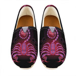 Scorpio And Astrological Signs Print Casual Shoes