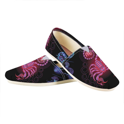 Scorpio And Astrological Signs Print Casual Shoes