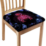 Scorpio And Astrological Signs Print Chair Cushion Cover