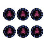 Scorpio And Astrological Signs Print Coaster Set