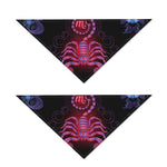 Scorpio And Astrological Signs Print Dog Bandana