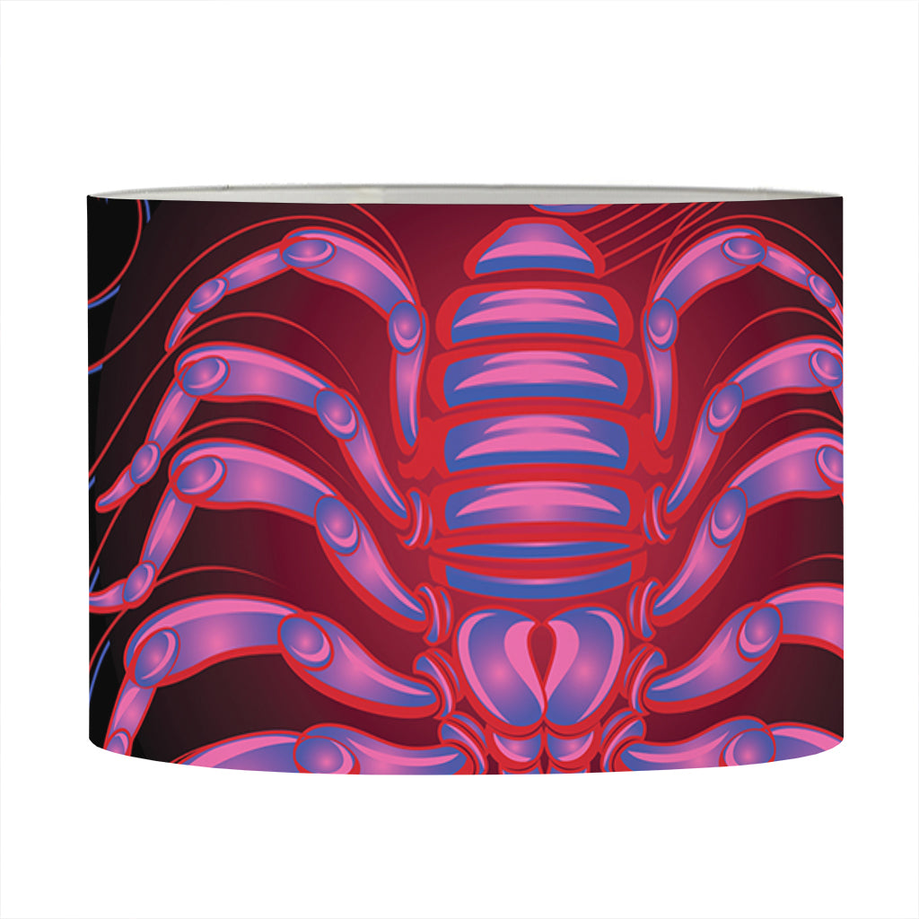 Scorpio And Astrological Signs Print Drum Lamp Shade