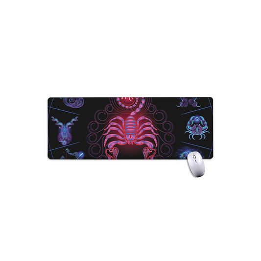 Scorpio And Astrological Signs Print Extended Mouse Pad