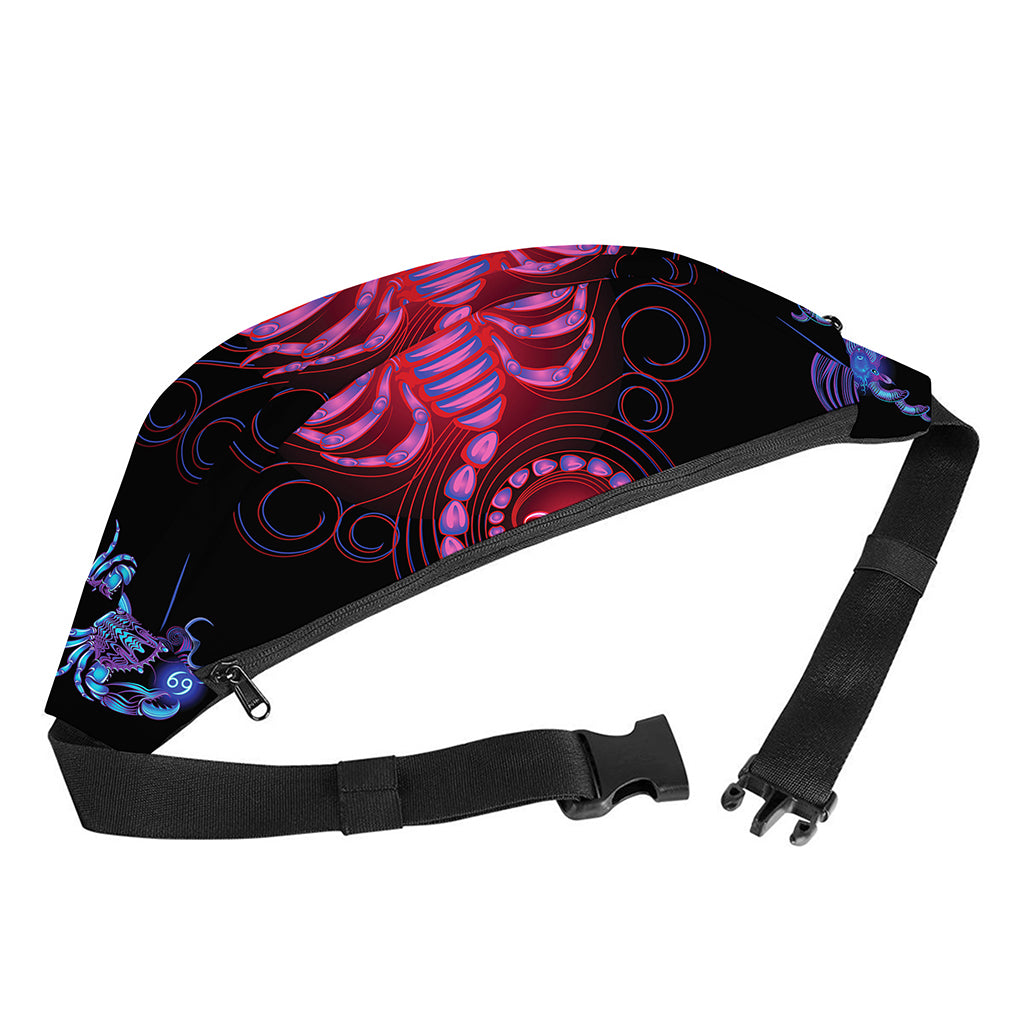 Scorpio And Astrological Signs Print Fanny Pack