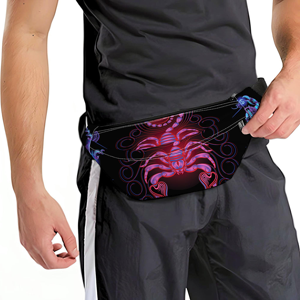 Scorpio And Astrological Signs Print Fanny Pack