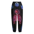 Scorpio And Astrological Signs Print Fleece Lined Knit Pants