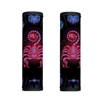 Scorpio And Astrological Signs Print Handle Covers