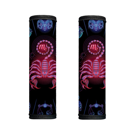 Scorpio And Astrological Signs Print Handle Covers