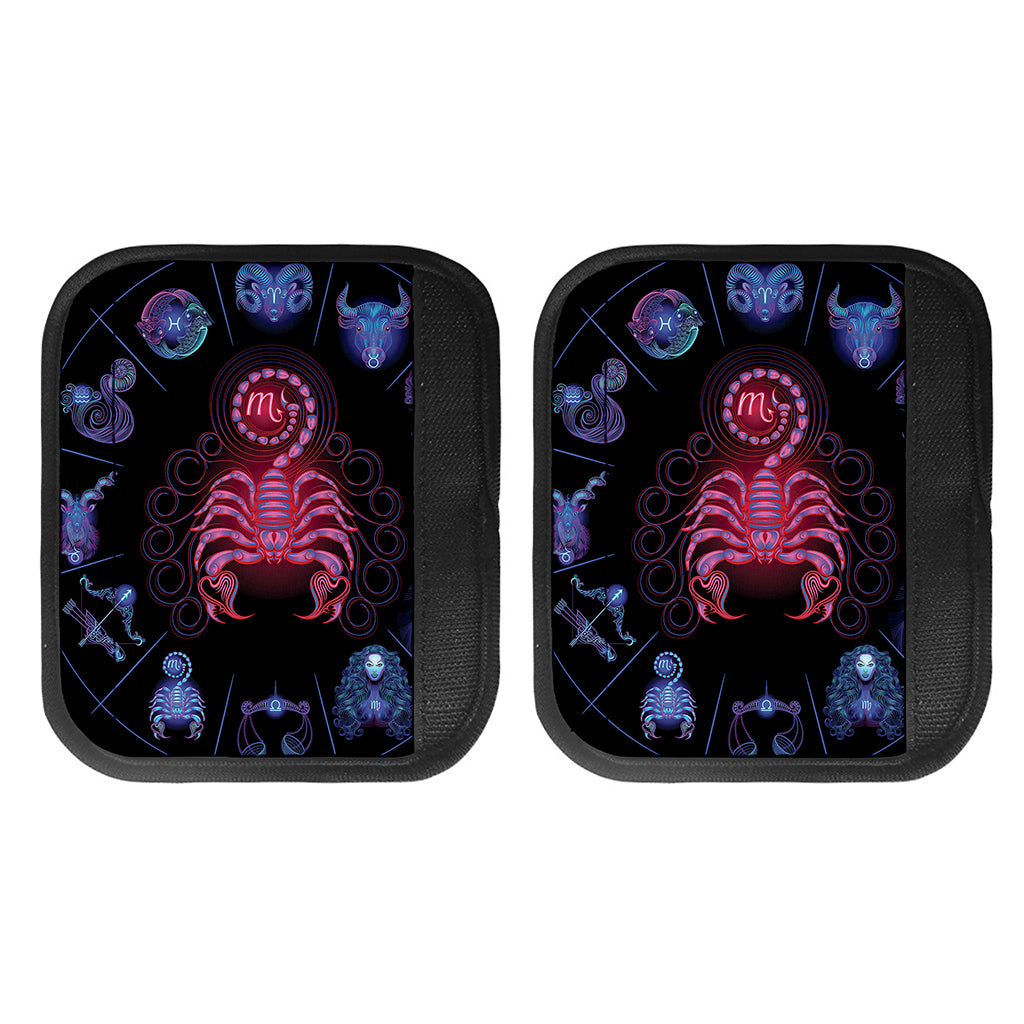 Scorpio And Astrological Signs Print Handle Covers
