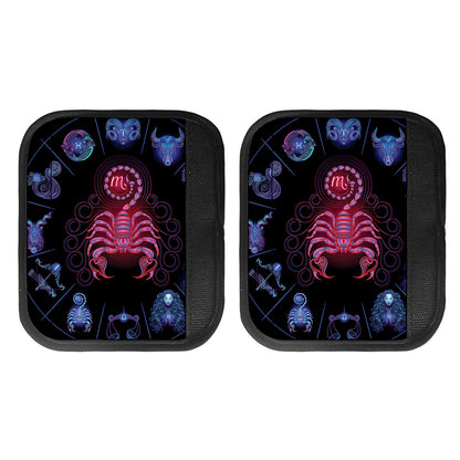 Scorpio And Astrological Signs Print Handle Covers
